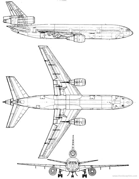 dc-10 aircraft dimensions